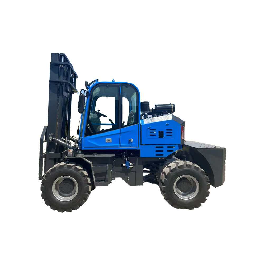 超短款后鉸接式四驅越野叉車